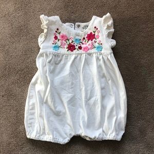 White romper by Indigo Blue